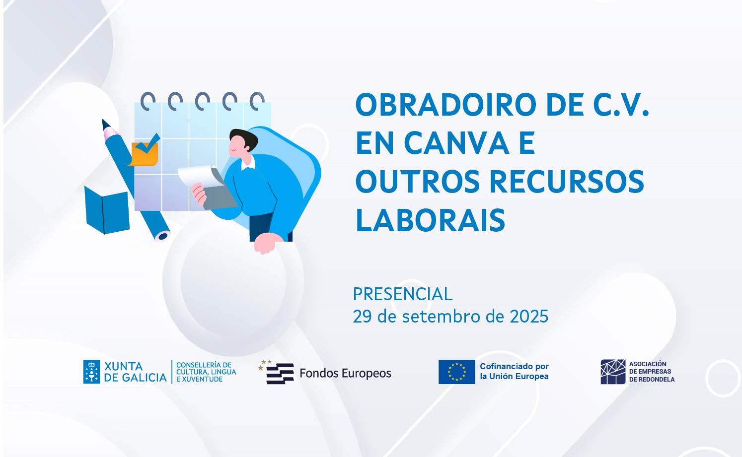 OBRADOIRO DE C.V. EN CANVA E OUTROS RECURSOS LABORAIS