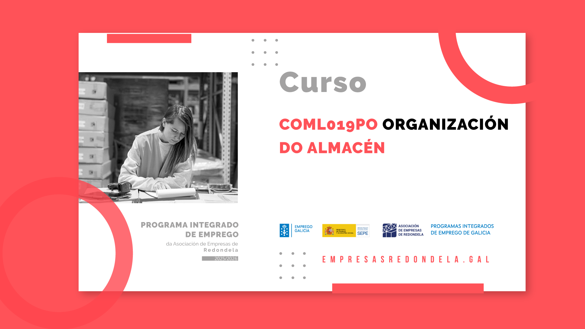 ORGANIZACIÓN DO ALMACÉN (COML019PO)