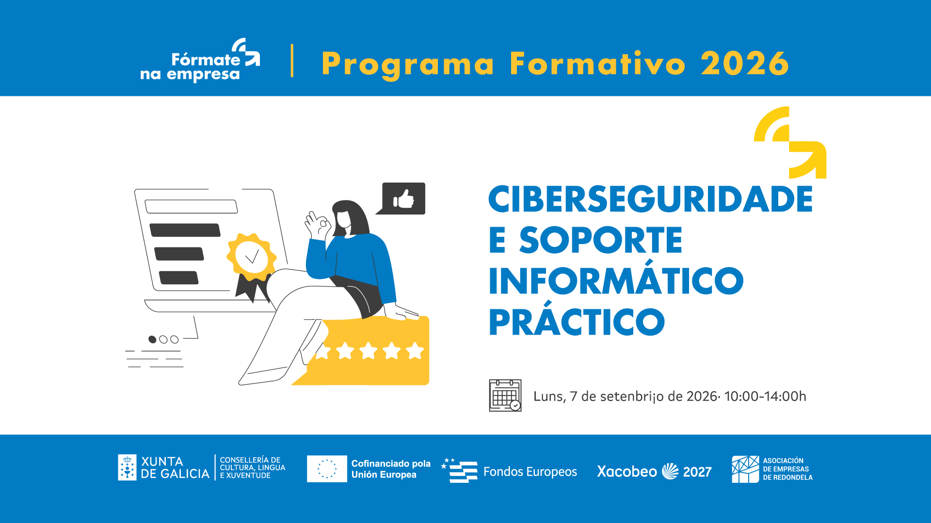 CIBERSEGURIDADE E SOPORTE INFORMÁTICO PRÁCTICO: ferramentas clave para protexer, configurar e resolver incidencias